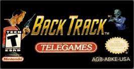 Top of cartridge artwork for Back Track on the Nintendo Game Boy Advance.