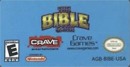 Top of cartridge artwork for Bible Game, The on the Nintendo Game Boy Advance.