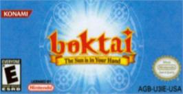 Top of cartridge artwork for Boktai: The Sun is in Your Hand on the Nintendo Game Boy Advance.