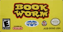Top of cartridge artwork for Bookworm on the Nintendo Game Boy Advance.