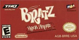 Top of cartridge artwork for Bratz - Rock Angelz on the Nintendo Game Boy Advance.