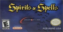 Top of cartridge artwork for Castleween on the Nintendo Game Boy Advance.