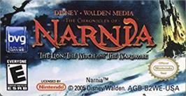 Top of cartridge artwork for Chronicles Of Narnia, The - The Lion, The Witch And The Wardrobe on the Nintendo Game Boy Advance.