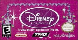 Top of cartridge artwork for Disney Princesse on the Nintendo Game Boy Advance.