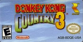 Top of cartridge artwork for Donkey Kong 3 on the Nintendo Game Boy Advance.