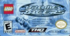 Top of cartridge artwork for Drome Racers on the Nintendo Game Boy Advance.