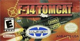 Top of cartridge artwork for F-14 Tomcat on the Nintendo Game Boy Advance.