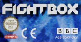 Top of cartridge artwork for Fightbox on the Nintendo Game Boy Advance.