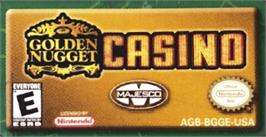 Top of cartridge artwork for Golden Nugget Casino on the Nintendo Game Boy Advance.