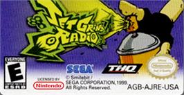 Top of cartridge artwork for Jet Set Radio on the Nintendo Game Boy Advance.