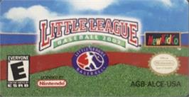 Top of cartridge artwork for Little League Baseball 2002 on the Nintendo Game Boy Advance.