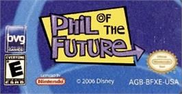 Top of cartridge artwork for Phil Of The Future on the Nintendo Game Boy Advance.