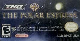 Top of cartridge artwork for Polar Express on the Nintendo Game Boy Advance.