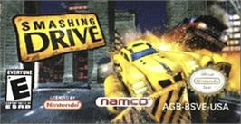 Top of cartridge artwork for Smashing Drive on the Nintendo Game Boy Advance.