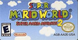 Top of cartridge artwork for Super Mario Advance on the Nintendo Game Boy Advance.