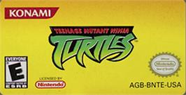 Top of cartridge artwork for Teenage Mutant Ninja Turtles on the Nintendo Game Boy Advance.