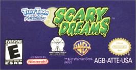 Top of cartridge artwork for Tiny Toon Adventures: Buster's Bad Dream on the Nintendo Game Boy Advance.