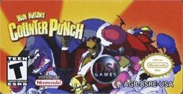 Top of cartridge artwork for Wade Hixton's Counter Punch on the Nintendo Game Boy Advance.