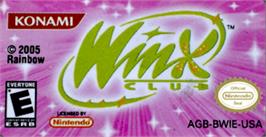 Top of cartridge artwork for Winx Club on the Nintendo Game Boy Advance.