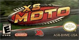 Top of cartridge artwork for Xs Moto on the Nintendo Game Boy Advance.