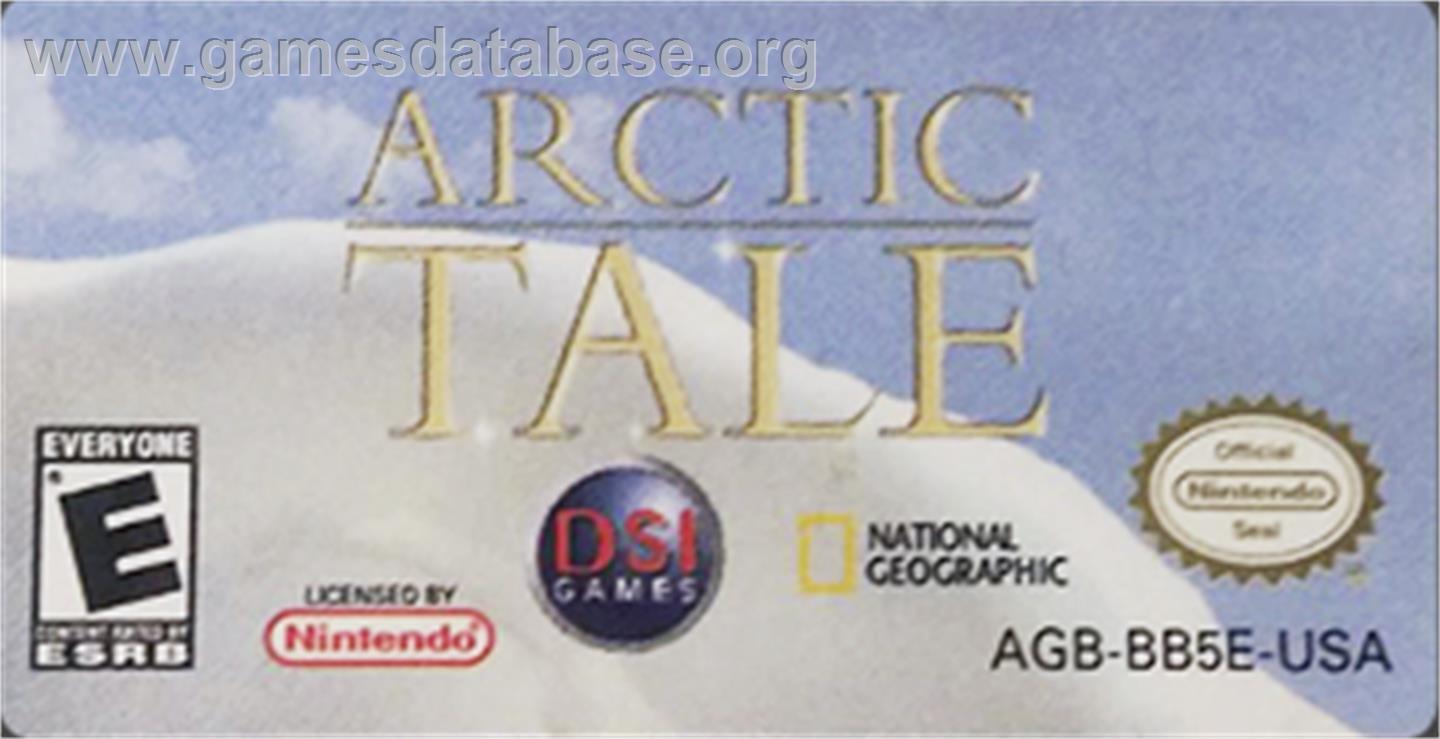 Arctic Tale - Nintendo Game Boy Advance - Artwork - Cartridge Top