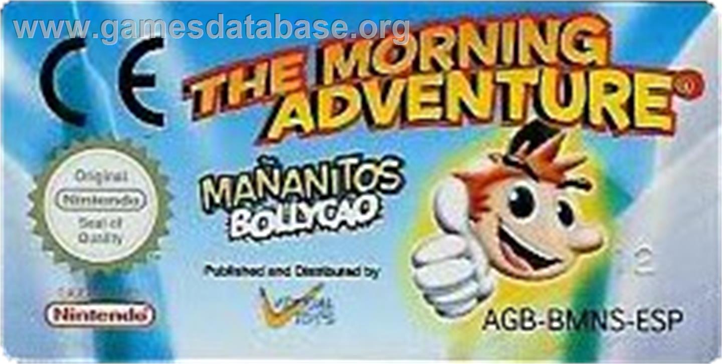 Morning Adventure, The - Nintendo Game Boy Advance - Artwork - Cartridge Top