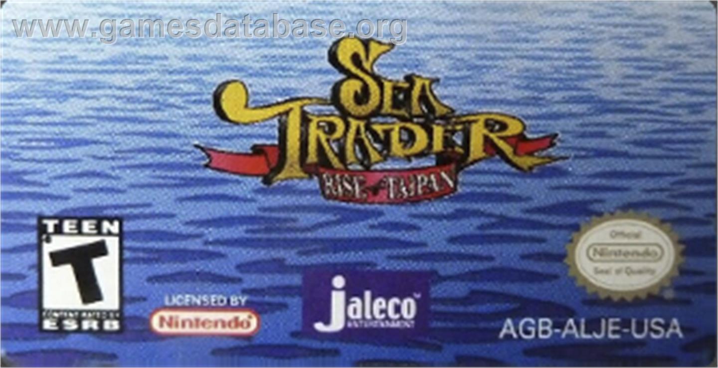 Sea Trader: Rise of Taipan - Nintendo Game Boy Advance - Artwork - Cartridge Top