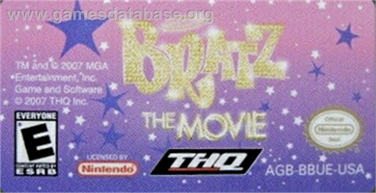 Spider-Man: The Movie - Nintendo Game Boy Advance - Artwork - Cartridge Top