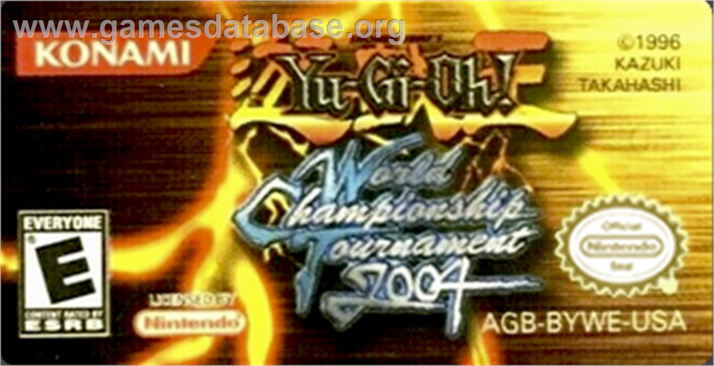 Yu-Gi-Oh! World Championship Tournament 2004 - Nintendo Game Boy