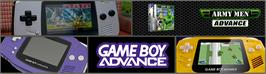 Arcade Cabinet Marquee for Army Men: Advance.