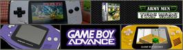 Arcade Cabinet Marquee for Army Men - Turf Wars.