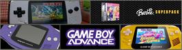 Arcade Cabinet Marquee for Barbie Superpack.