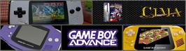 Arcade Cabinet Marquee for CIMA: The Enemy.