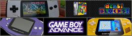 Arcade Cabinet Marquee for Denki Blocks.