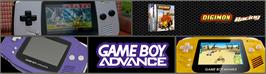 Arcade Cabinet Marquee for Digimon Racing.