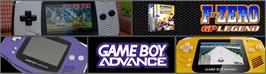 Arcade Cabinet Marquee for F-Zero: GP Legend.