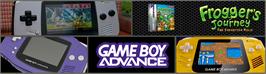 Arcade Cabinet Marquee for Frogger's Journey: The Forgotten Relic.
