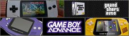Arcade Cabinet Marquee for Grand Theft Auto Advance.