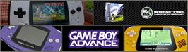 Arcade Cabinet Marquee for International Superstar Soccer Advance.