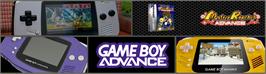 Arcade Cabinet Marquee for Monster Rancher Advance.
