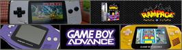 Arcade Cabinet Marquee for Rampage Puzzle Attack.