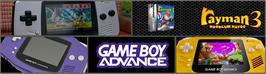Arcade Cabinet Marquee for Rayman 3: Hoodlum Havoc.
