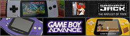 Arcade Cabinet Marquee for Samurai Jack - The Amulet Of Time.