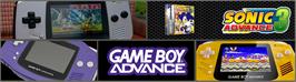 Arcade Cabinet Marquee for Sonic Advance 3.
