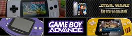 Arcade Cabinet Marquee for Star Wars: The New Droid Army.