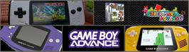Arcade Cabinet Marquee for Super Mario Advance.