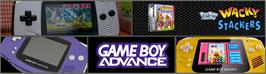 Arcade Cabinet Marquee for Tiny Toon Adventures - Wacky Stackers.