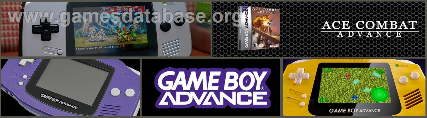 Ace Combat Advance - Nintendo Game Boy Advance - Artwork - Marquee