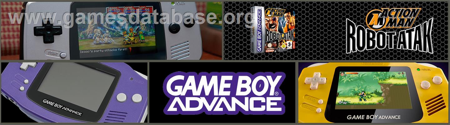 Action Man - Robot Atak - Nintendo Game Boy Advance - Artwork - Marquee