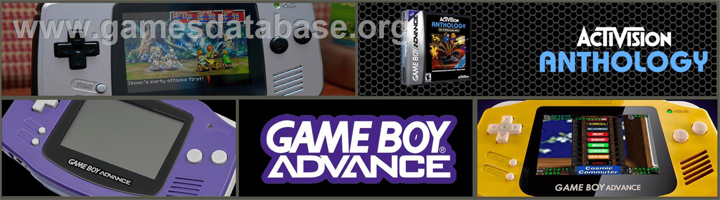 Activision Anthology - Nintendo Game Boy Advance - Artwork - Marquee